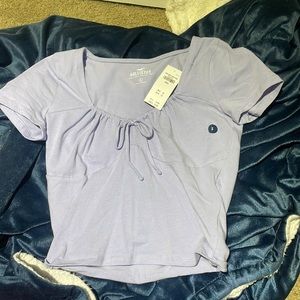 Hollister purple top